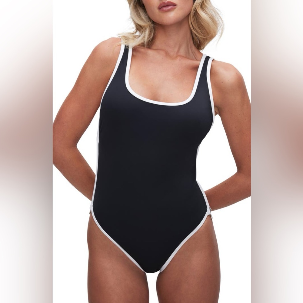Varsity Layout One-Piece Swimsuit